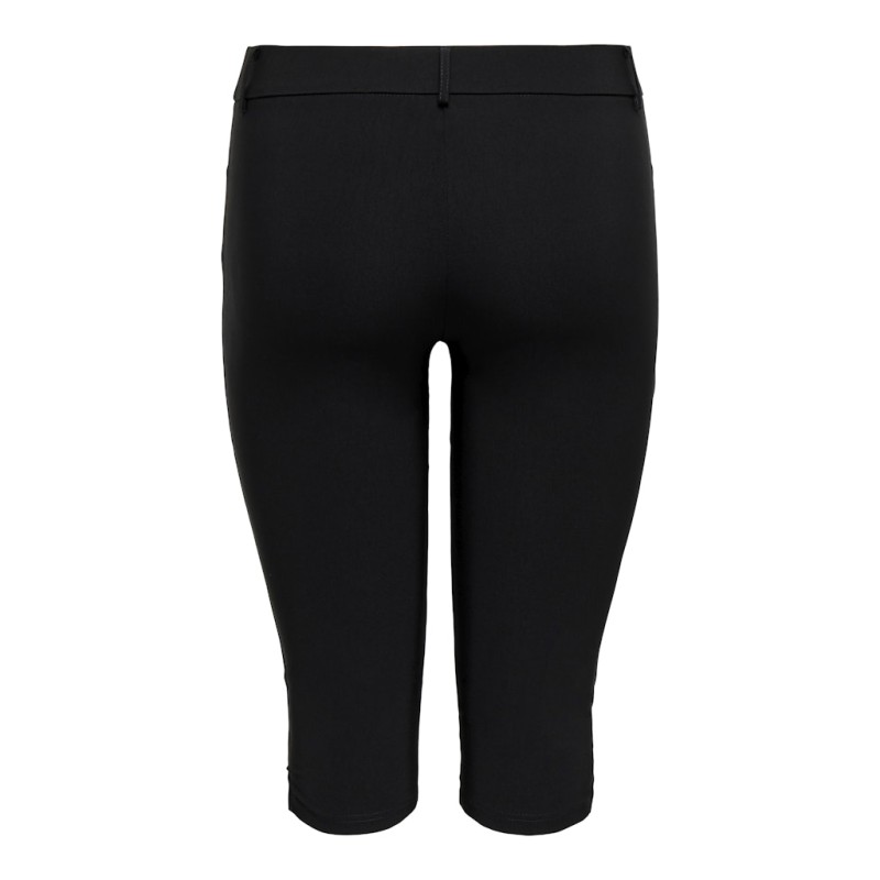 ONLY CARMAKOMA Gabby knæbukser - Sort