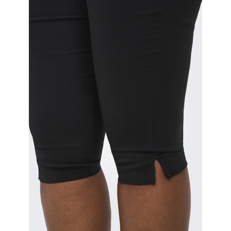 ONLY CARMAKOMA Gabby knæbukser - Sort