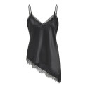 ONLY Bella Strop satin Blonde Top - Sort