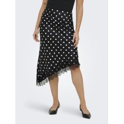 ONLY Bella Satin Blonde Nederdel - Black