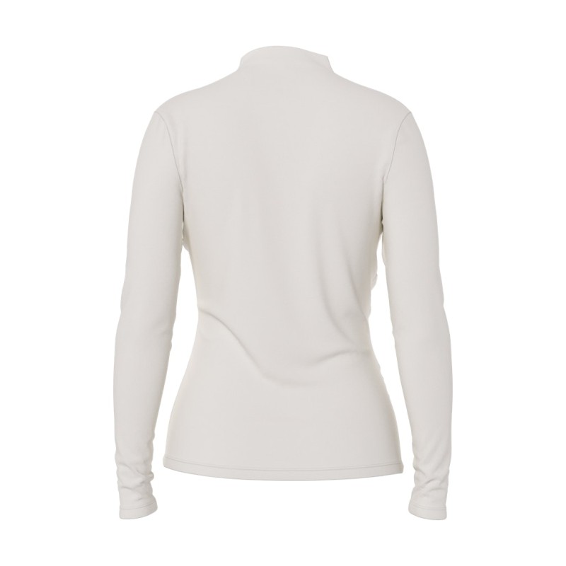 HYPEDROP Frida langærmet bluse - Cloud Dancer