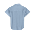 ONLY Keri Kortærmet Foldet Skjorte - Cashmere Blue