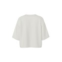 HYPEDROP Fatima kortærmet t-shirt - Cloud Dancer