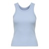 ONLY Val 2-Way Tank Top - Soft Chambray