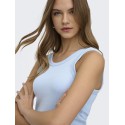 ONLY Val 2-Way Tank Top - Soft Chambray