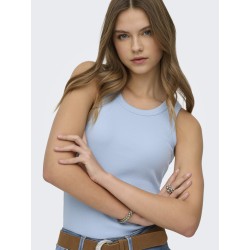 ONLY Val 2-Way Tank Top - Soft Chambray