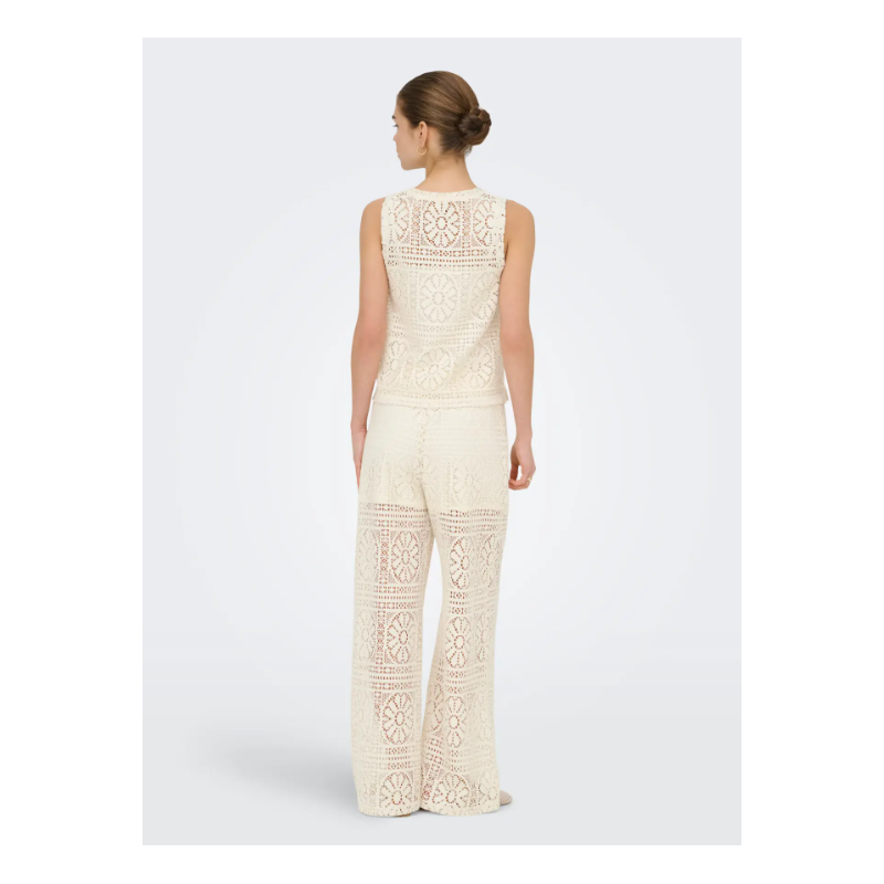 ONLY Lian blonde bukser - Birch