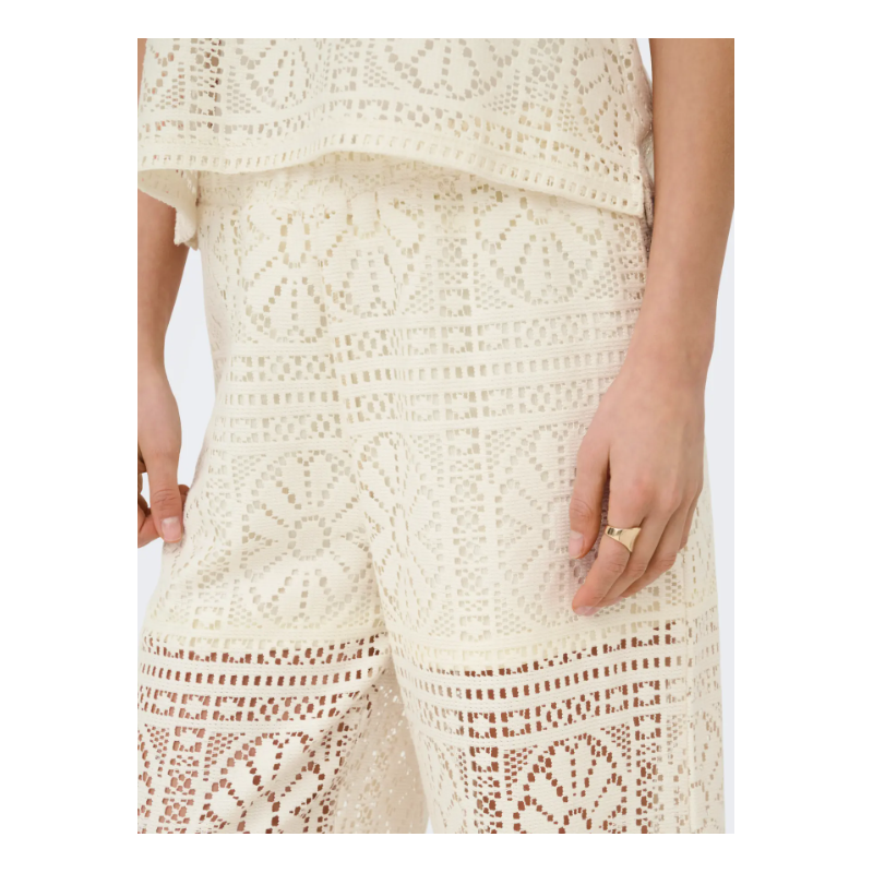 ONLY Lian blonde bukser - Birch