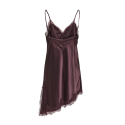 ONLY Bella Strop satin blonde kjole - Chocolate torte