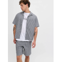 JJ REBEL Haven shorts - Navy Blazer W. Cloud Dancer