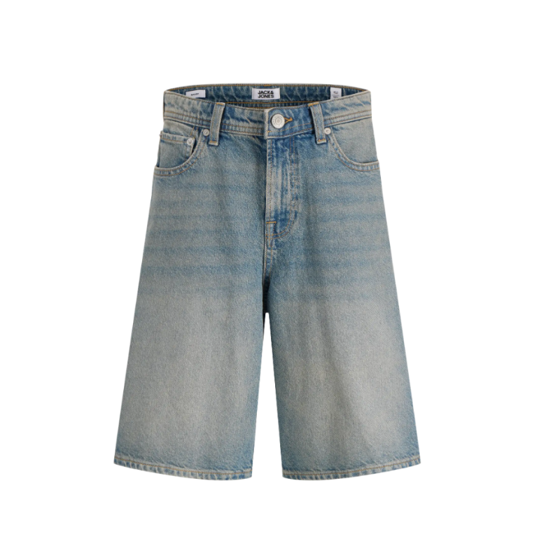JACK & JONES JUNIOR Alex Baggy Shorts - Blue Denim SQ 071