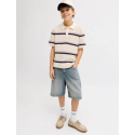 JACK & JONES JUNIOR Alex Baggy Shorts - Blue Denim SQ 071