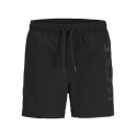 JACK & JONES JUNIOR Maui wave logo badeshorts - Black