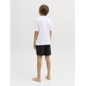 JACK & JONES JUNIOR Maui wave logo badeshorts - Black