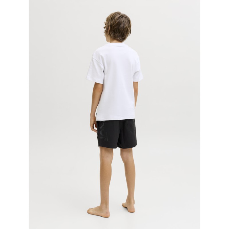 JACK & JONES JUNIOR Maui wave logo badeshorts - Black