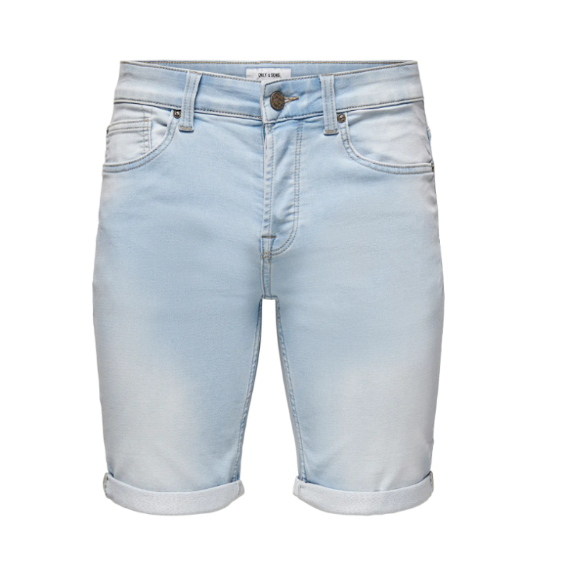 ONLY & SONS Jog 8587 Denim shorts - Blue Denim
