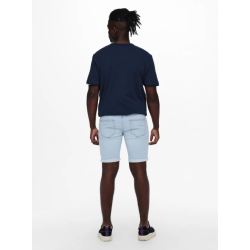 ONLY & SONS Jog 8587 Denim shorts - Blue Denim