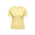 ONLY CARMAKOMA kortærmet t-shirt - Sunlight
