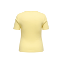 ONLY CARMAKOMA kortærmet t-shirt - Sunlight