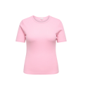 ONLY CARMAKOMA kortærmet t-shirt - Romance Rose
