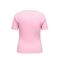 ONLY CARMAKOMA kortærmet t-shirt - Romance Rose