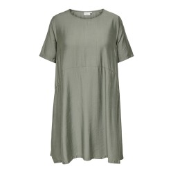 ONLY CARMAKOMA Johanna kortærmet kjole - Mermaid