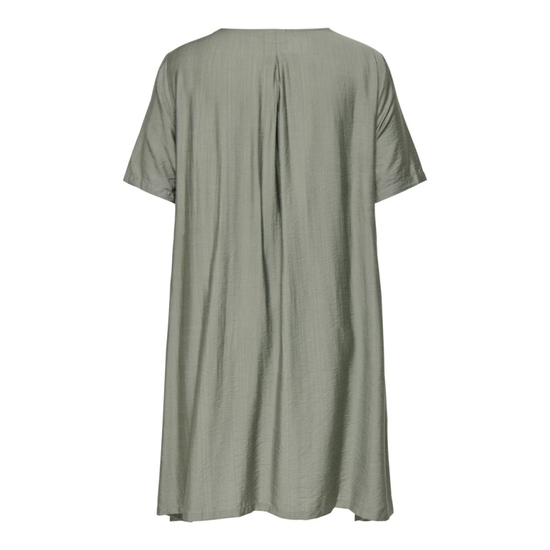 ONLY CARMAKOMA Johanna kortærmet kjole - Mermaid