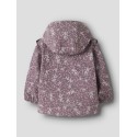 NAME IT MINI Alfa08 Sofshell Jakke - Grape Shake / Floral