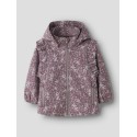 NAME IT MINI Alfa08 Sofshell Jakke - Grape Shake / Floral