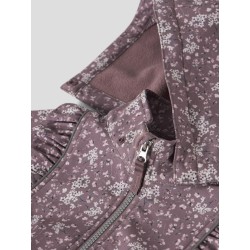 NAME IT MINI Alfa08 Sofshell Jakke - Grape Shake / Floral