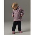 NAME IT MINI Alfa08 Sofshell Jakke - Grape Shake / Floral