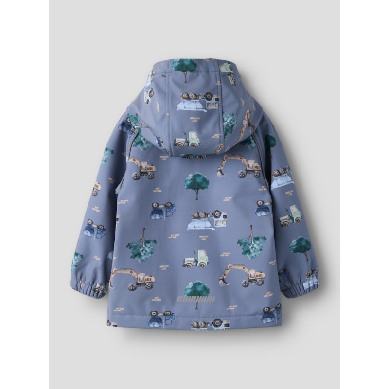 NAME IT Mini Alfa08 Softshell Jakke - Flint Stone