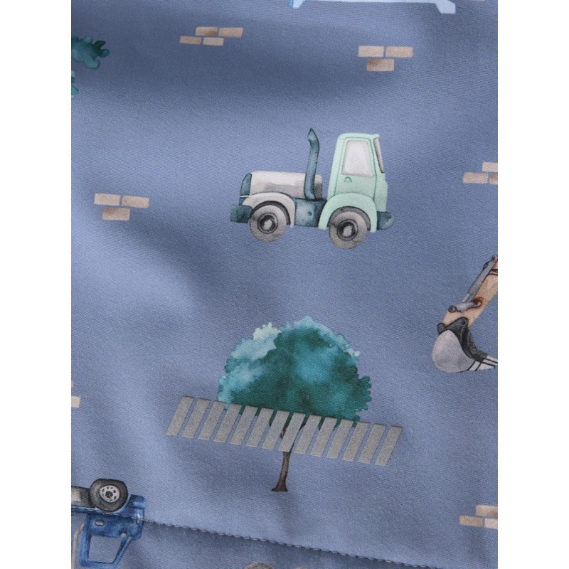 NAME IT Mini Alfa08 Softshell Jakke - Flint Stone