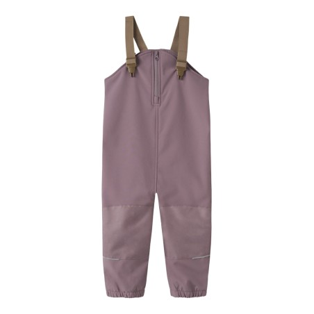 NAME IT Mini Alfa08 Softshell Bib Bukser - Grape Shake
