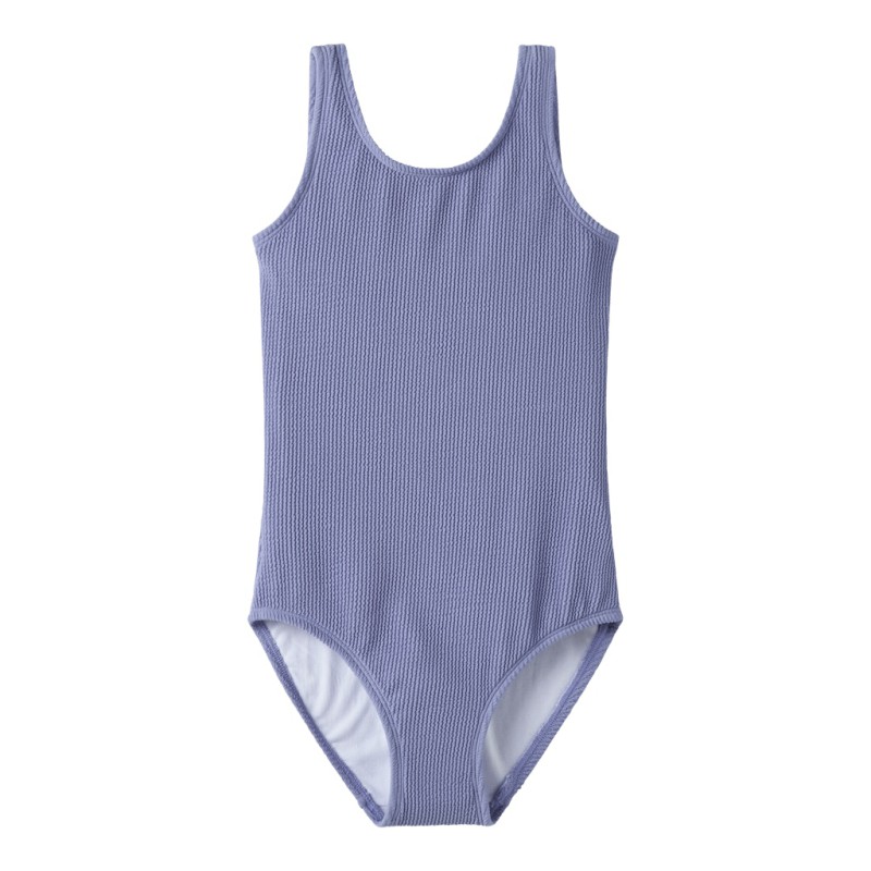 NAME IT Kids Zeplia Badedragt - Purple Impression