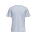 JDY May Pisa Kortærmet Print T-shirt - Kentucky Blue