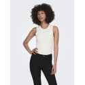 JDY Aya Strikket Tank Top - Cloud Dancer