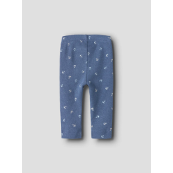 NAME IT baby Anchor Long John Leggings - Vintage Indigo