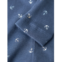 NAME IT baby Anchor Long John Leggings - Vintage Indigo
