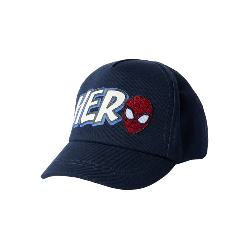 NAME IT Mini Moms Spiderman Kasket - Navy Blazer