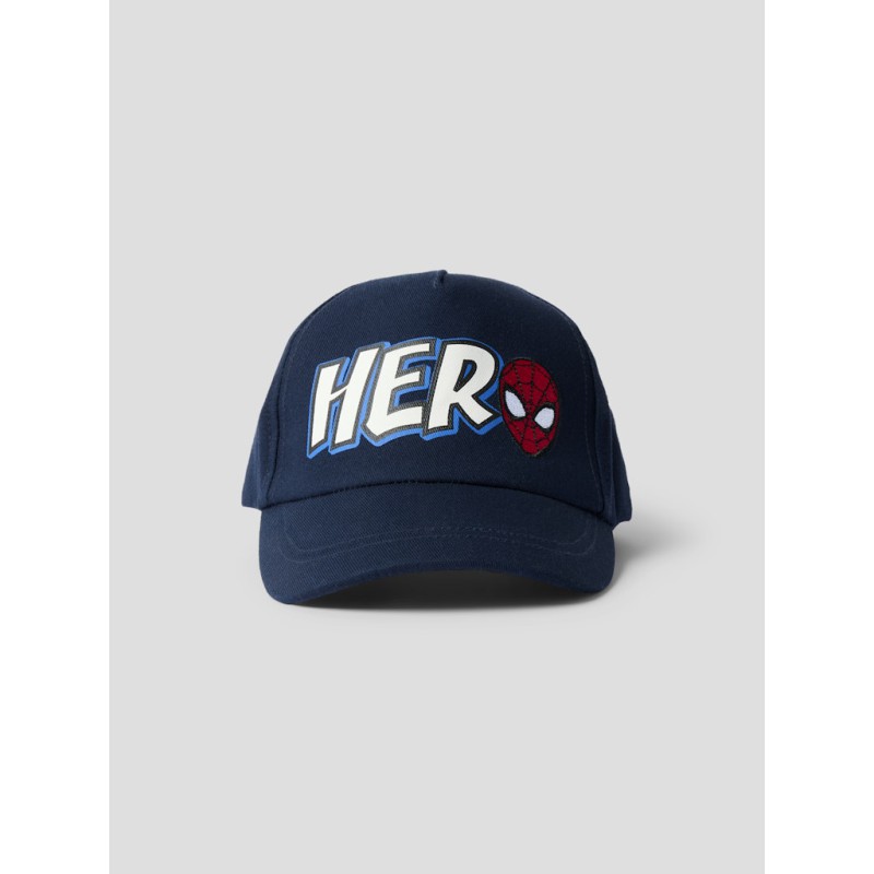 NAME IT Mini Moms Spiderman Kasket - Navy Blazer