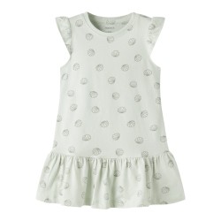 NAME IT Mini Vida Capsl Kjole - Pale Aqua