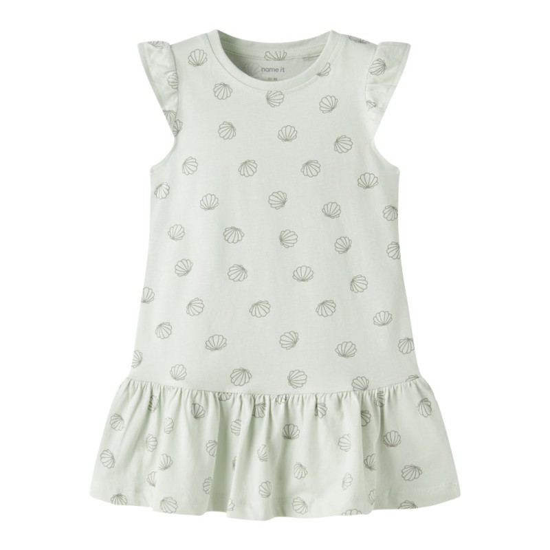NAME IT Mini Vida Capsl Kjole - Pale Aqua