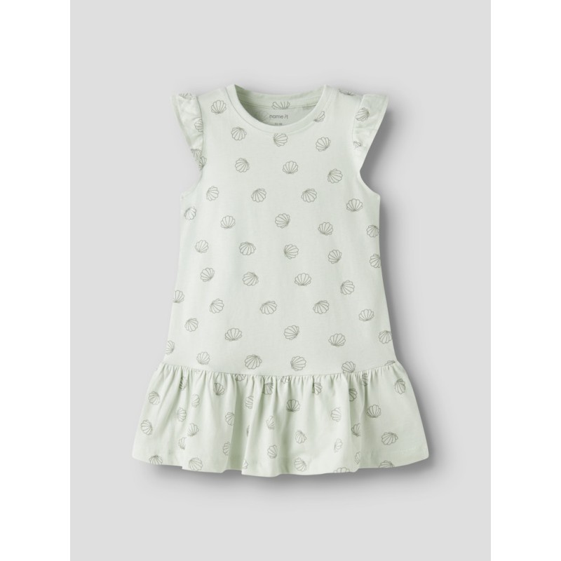 NAME IT Mini Vida Capsl Kjole - Pale Aqua