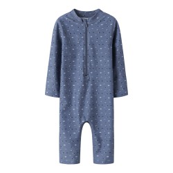 NAME IT Mini Zippo 3/4 UV Badedragt - Vintage Indigo