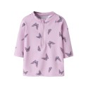 NAME IT Mini Zippa 3/4 UV Svømme Bluse - Pirouette