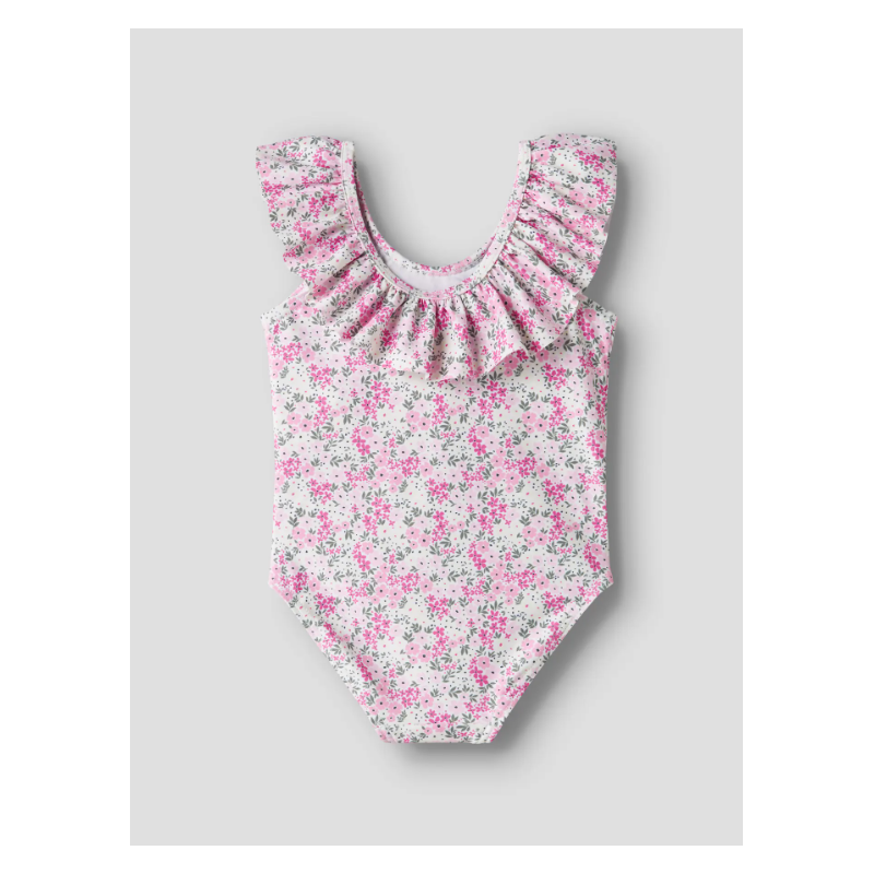 NAME IT Mini Zolea Badedragt - Bright White