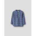 NAME IT Mini Zippo 3/4 Uv Svømme Bluse - Vintage Indigo