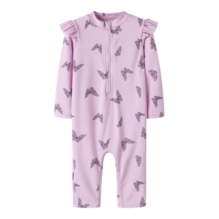 NAME IT Mini Zippa 3/4 UV Badedragt - Pirouette