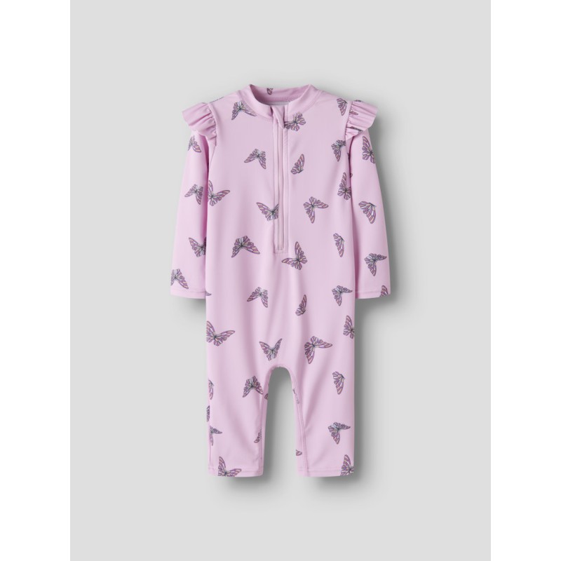 NAME IT Mini Zippa 3/4 UV Badedragt - Pirouette